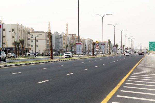 Back-Lit Lamppost  Al Zahia City  Centre